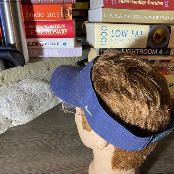 Nike Seattle Mariners Men’s Blue Baseball Visor Hat Size Adjustable - Picture 7 of 11